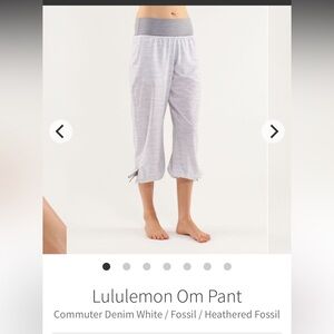 Lululemon Om pant